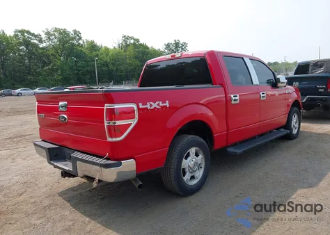 2009 Ford F150 Supercrew из США, поврежденный, VIN 1FTPW12V29KC71655